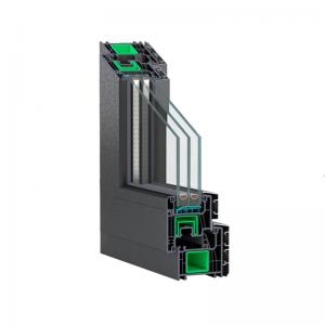 70 UPVC with AL Casement